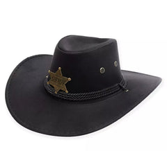 Sheriff Cowboyhut in verschiedenen Farben für Erwachsene