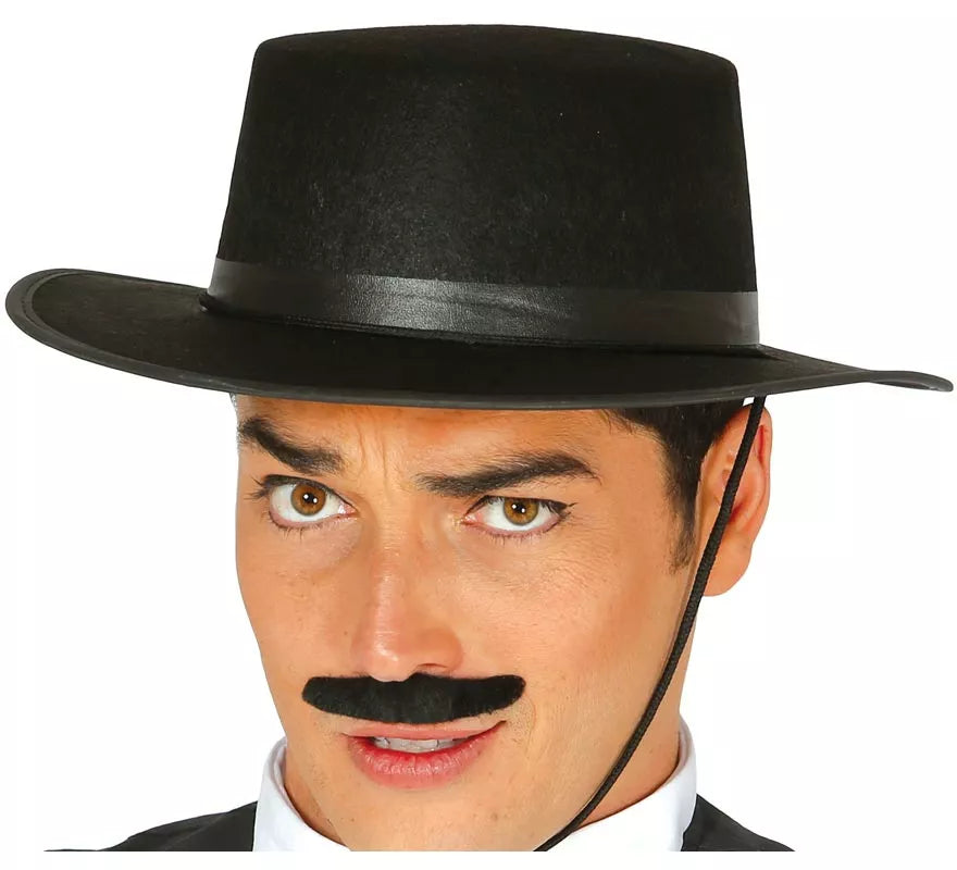 Sombrero fieltro Cordobes negro