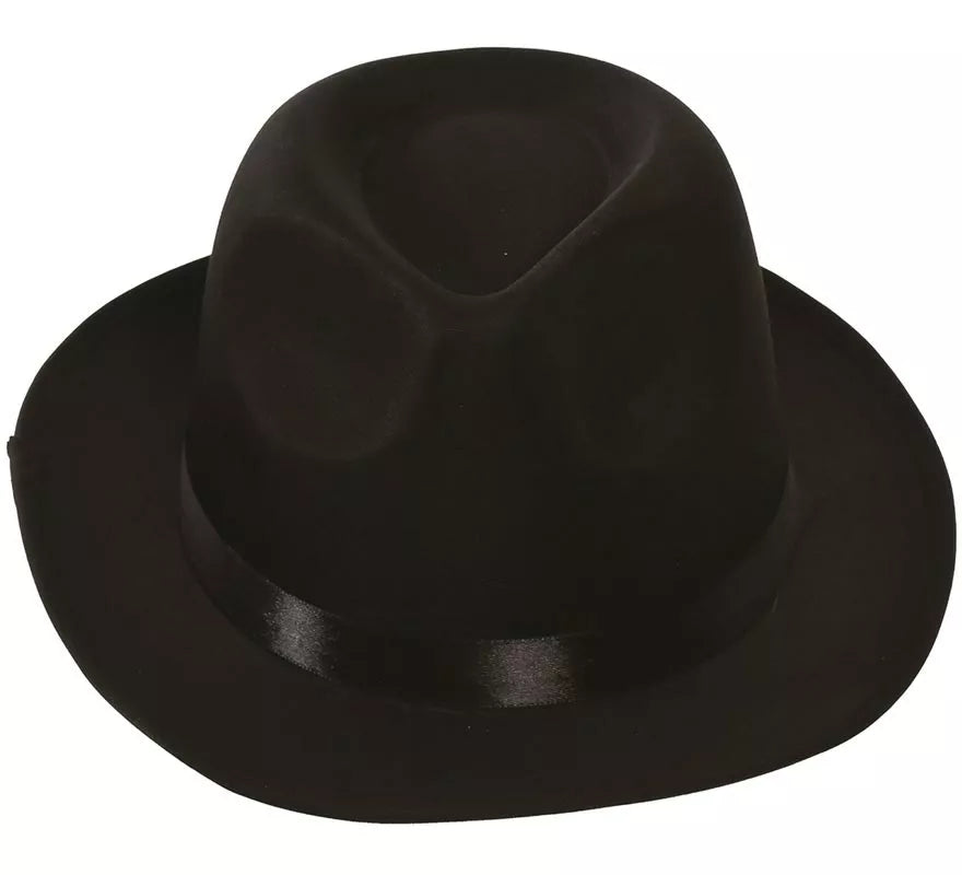 Translation missing: de.Sombrero Ganster de tela negro