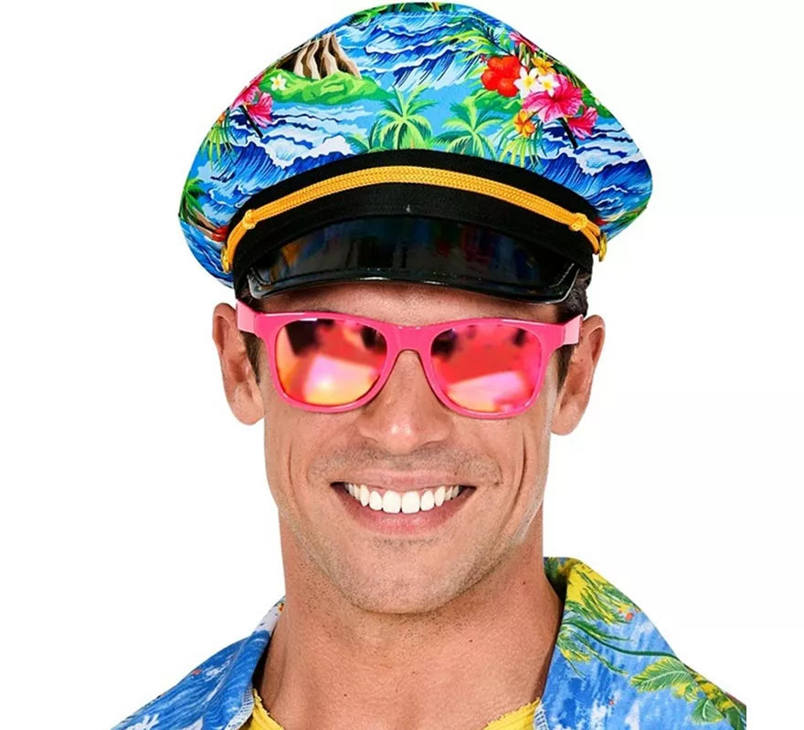 Translation missing: de.Sombrero Hawaiano de Capitán para adultos