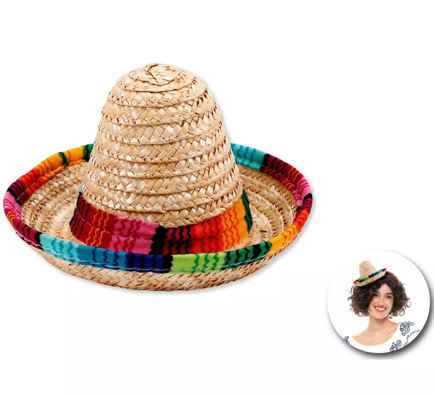 Translation missing: de.Sombrero Mejicano Mini multicolor