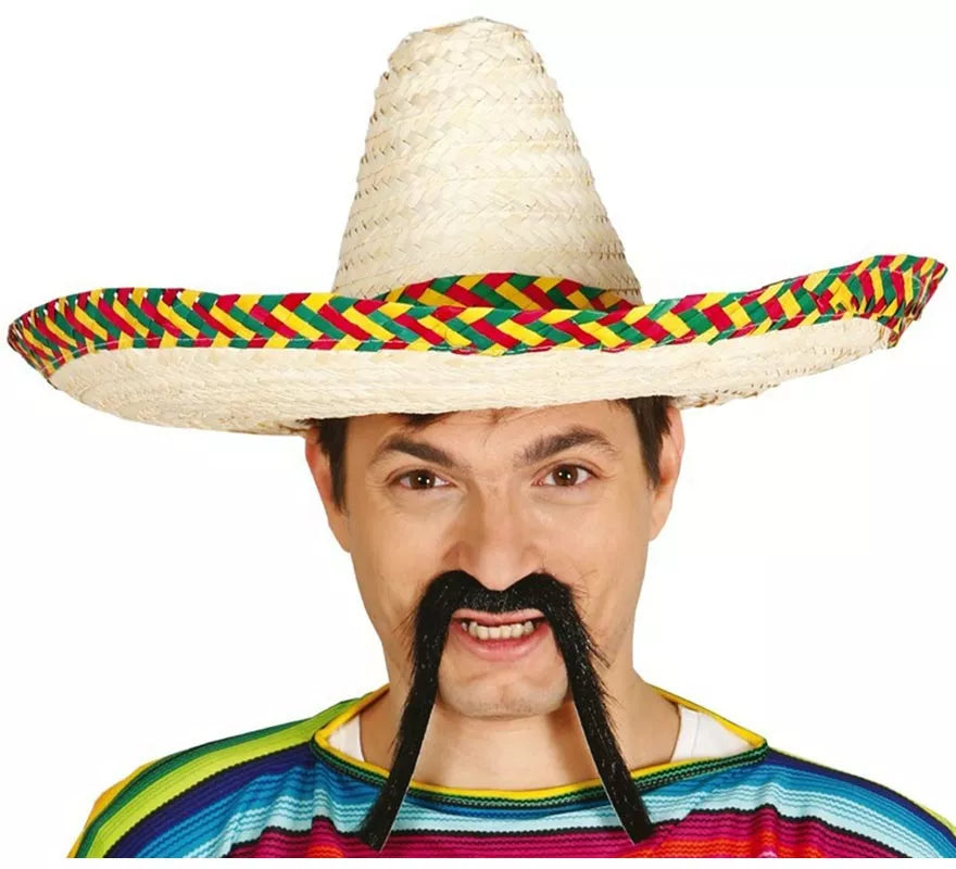 Translation missing: de.Sombrero Mexicano de paja 50 cms