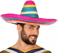 Sombrero Mexicano Multicolor de 50 cm de diámetro