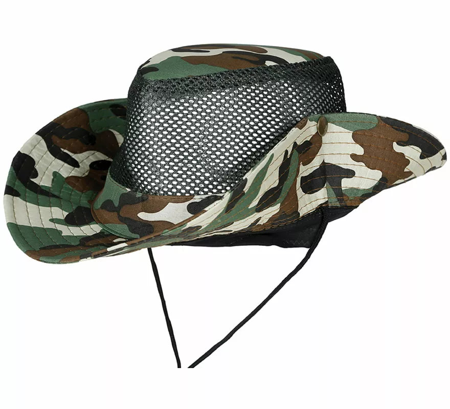 Translation missing: de.Sombrero Militar con rejilla adulto