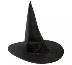 Einfacher schwarzer Hexenhut
