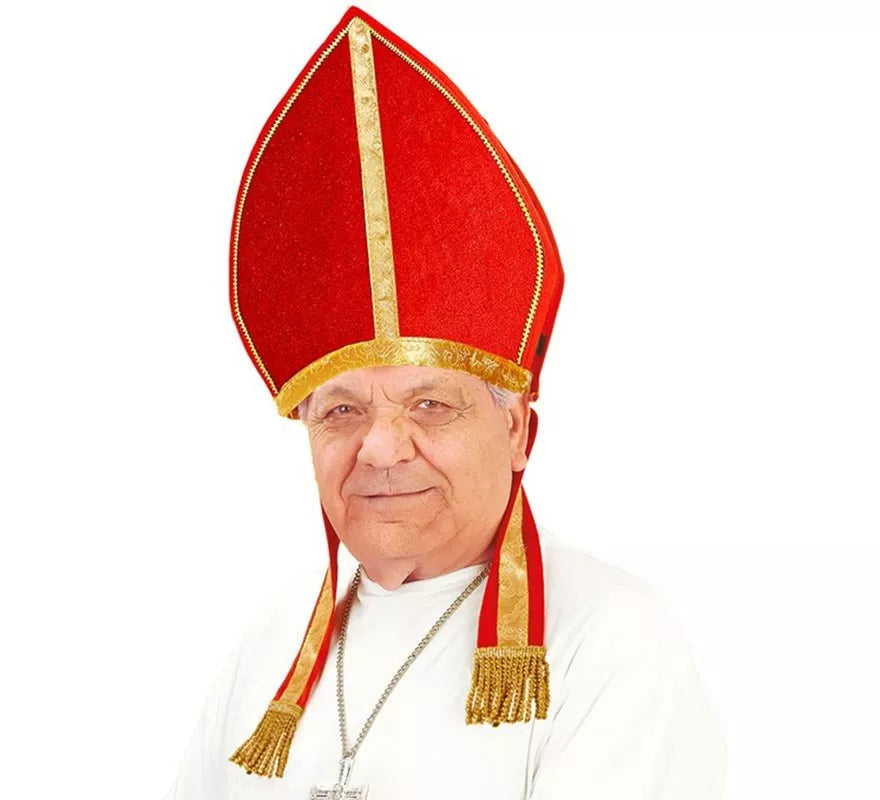 Translation missing: de.Sombrero o Mitra Terciopelo de Arzobispo o Cardenal