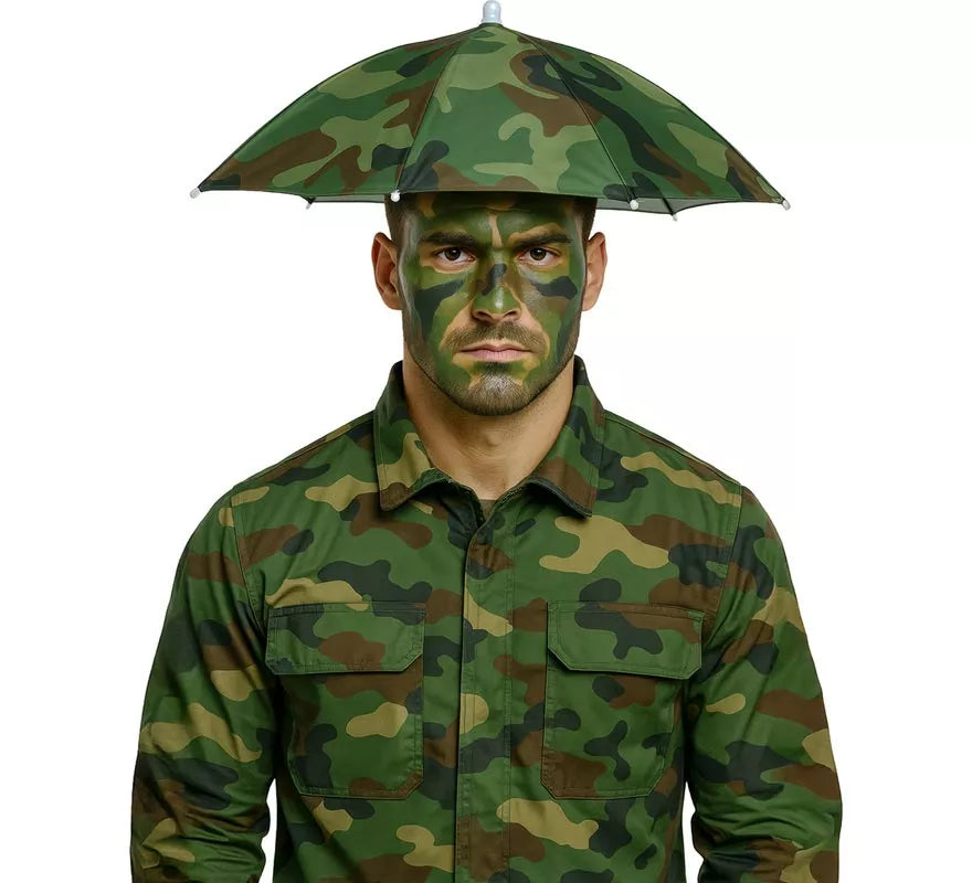 Translation missing: de.Sombrero Paraguas Militar de 70 cm