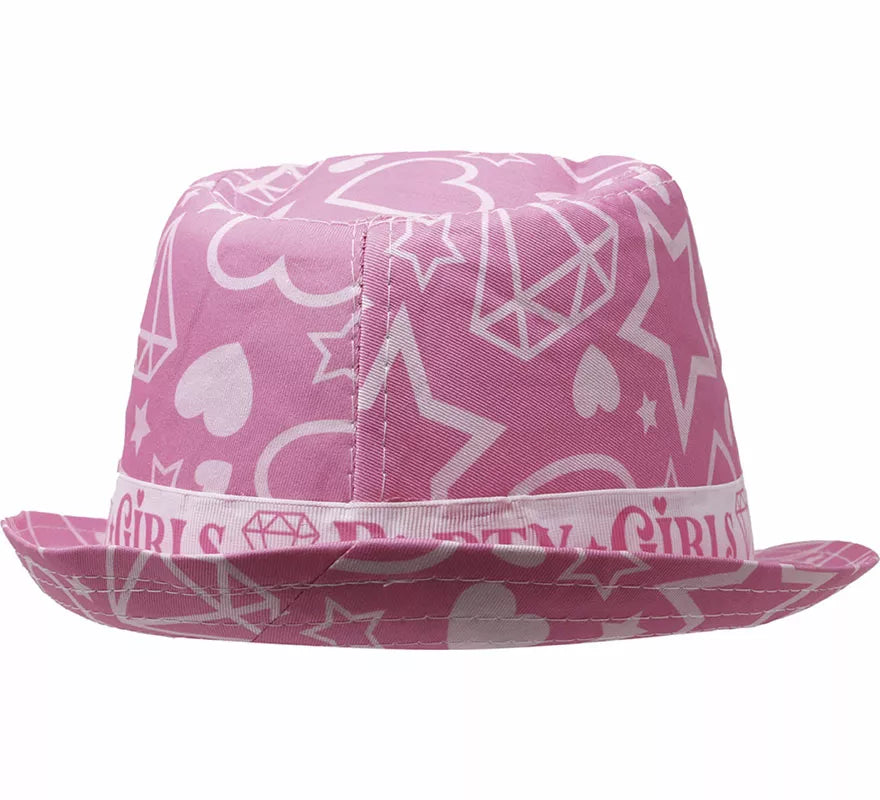 Translation missing: de.Sombrero Party Girls estrellas rosa adulto