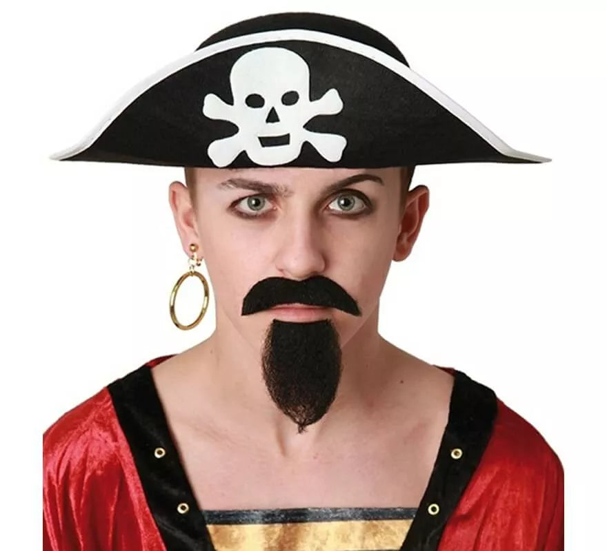Translation missing: de.Sombrero Pirata con Calavera en tallas infantil y adulto