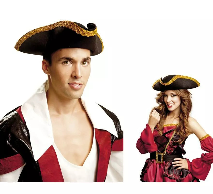 Translation missing: de.Sombrero Pirata Deluxe para adultos