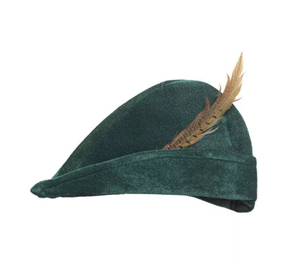 Sombrero Príncipe de Los Ladrones con Pluma