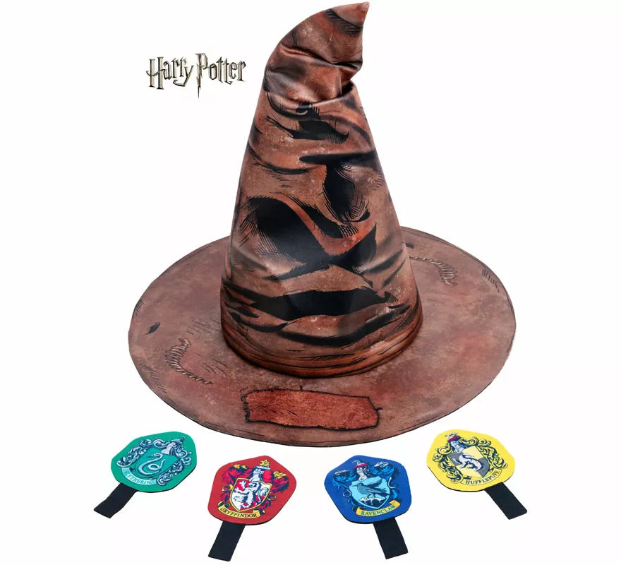 Translation missing: de.Sombrero Seleccionador de Harry Potter con Insignias