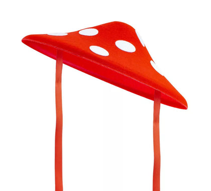 Sombrero Seta Rojo de Fieltro