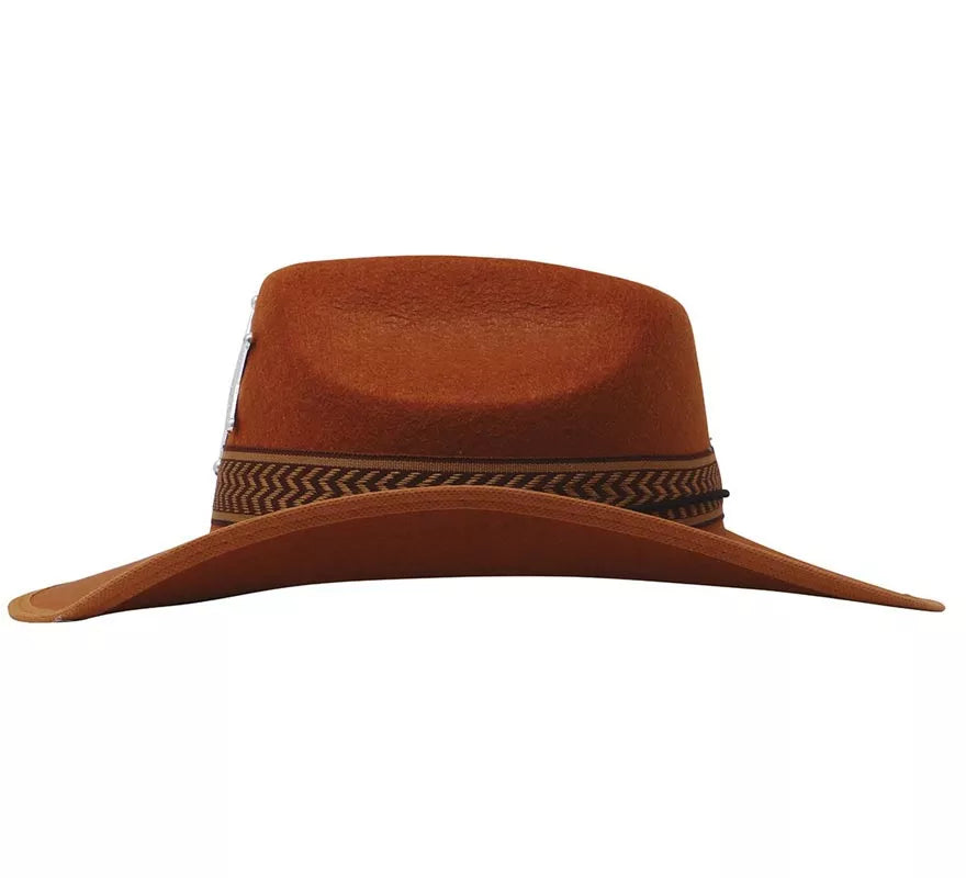 Translation missing: de.Sombrero Sheriff de fieltro marrón