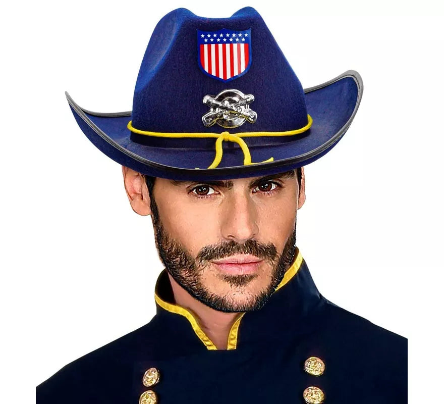 Sombrero Soldado Unionista Nordista Americano de fieltro adulto