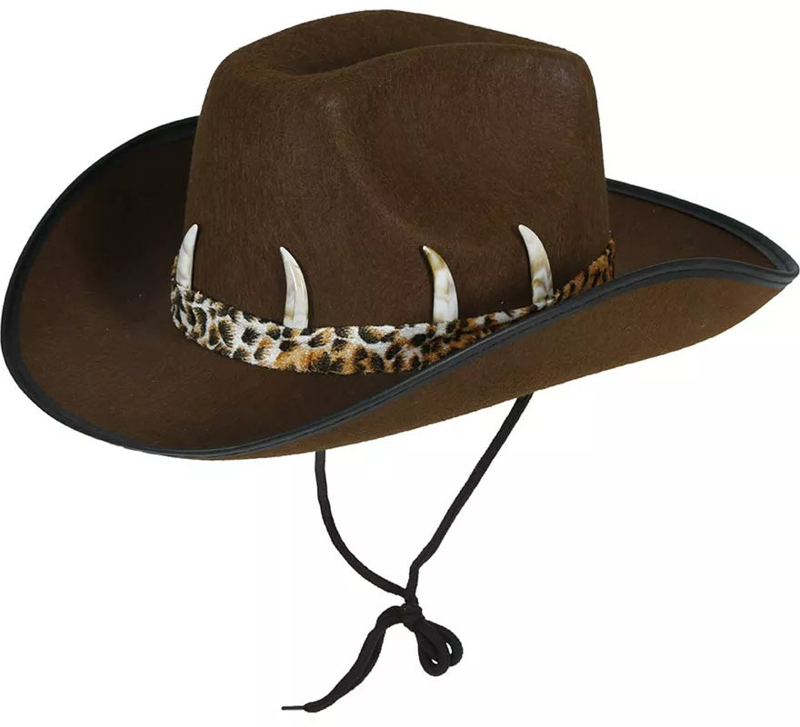 Sombrero Vaquero Australiano marrón adultos