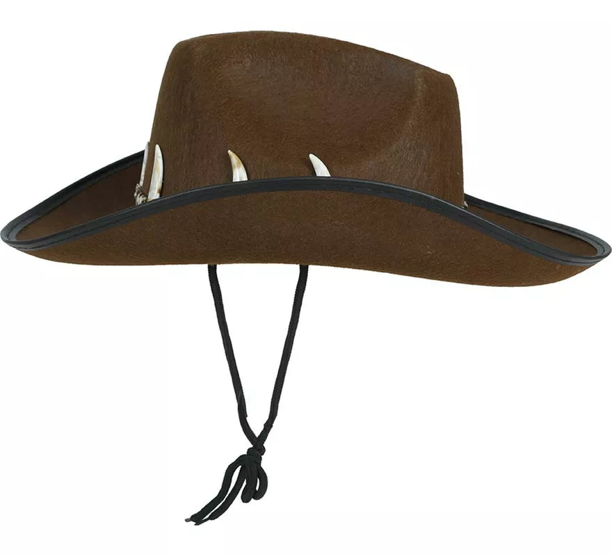 Sombrero Vaquero Australiano marrón adultos