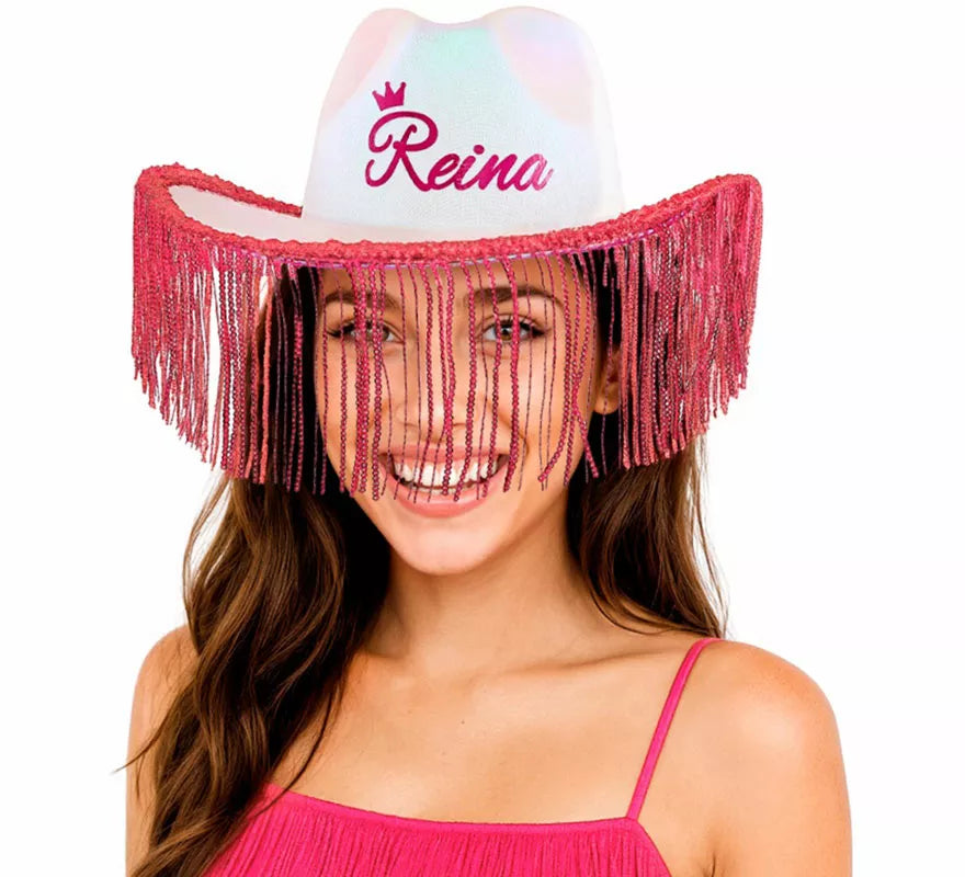 Translation missing: de.Sombrero Vaquero con Flecos 'Reina'