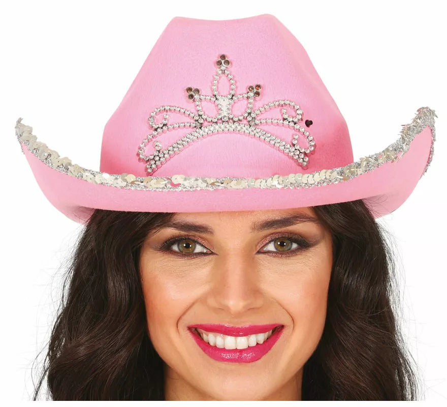 Translation missing: de.Sombrero Vaquero de fieltro en varios colores adulto