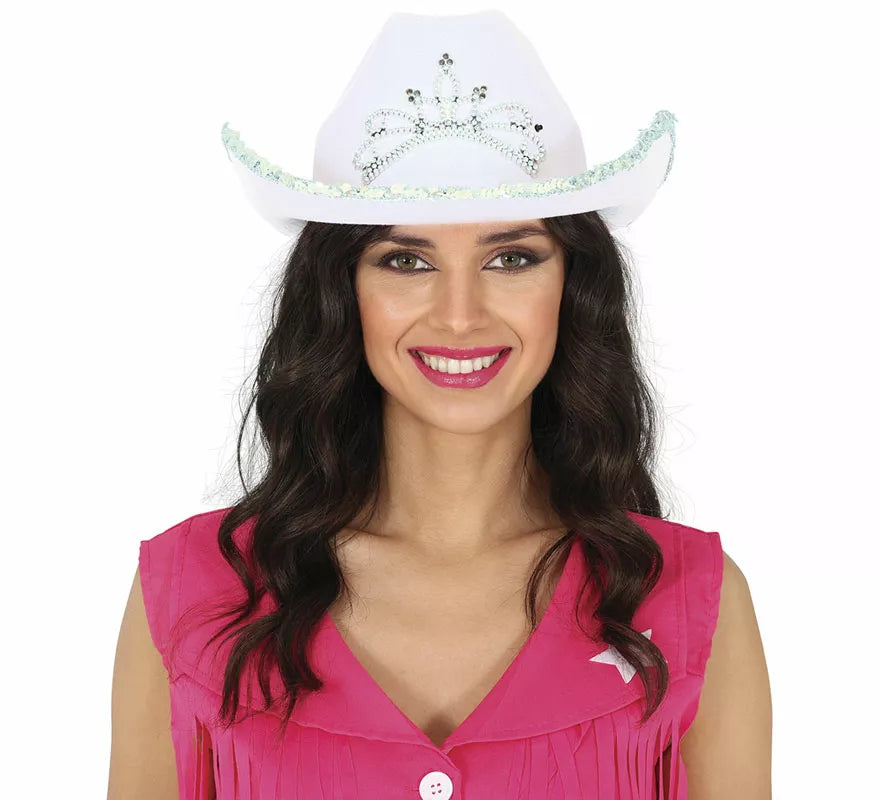 Translation missing: de.Sombrero Vaquero de fieltro en varios colores adulto
