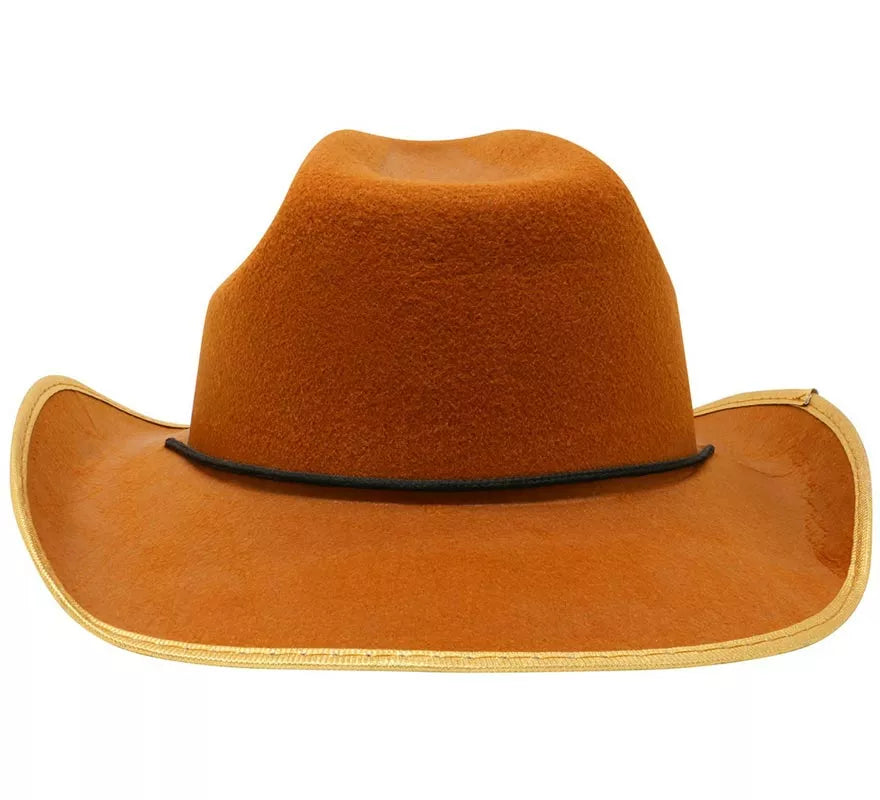 Translation missing: de.Sombrero Vaquero de fieltro marrón
