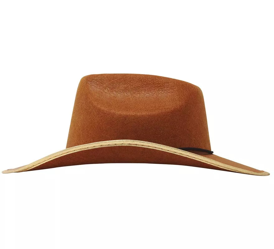 Translation missing: de.Sombrero Vaquero de fieltro marrón