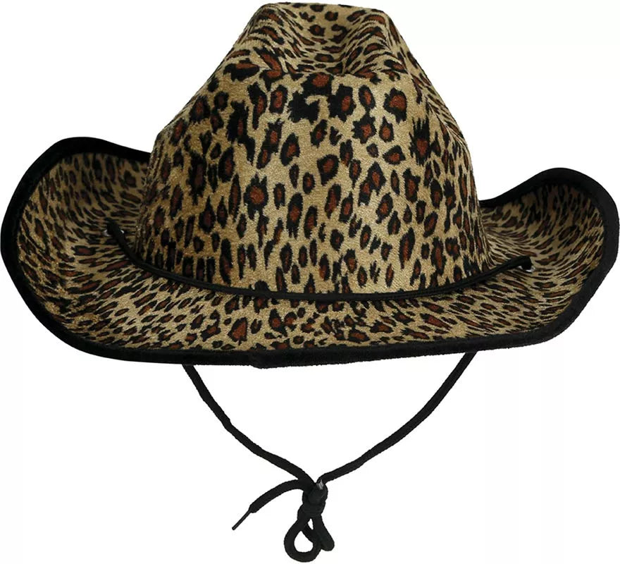 Translation missing: de.Sombrero Vaquero Leopardo adultos