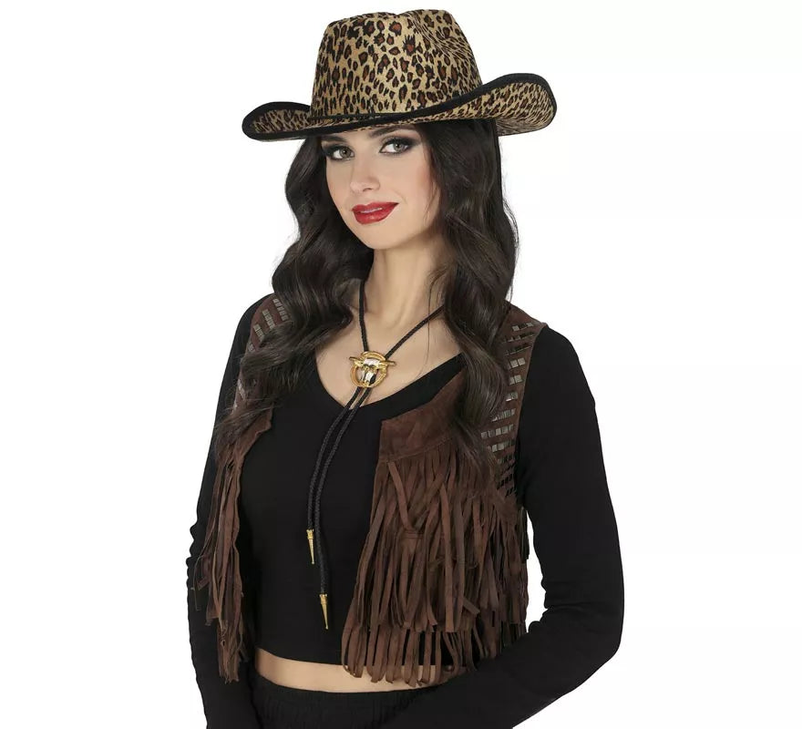 Translation missing: de.Sombrero Vaquero Leopardo adultos