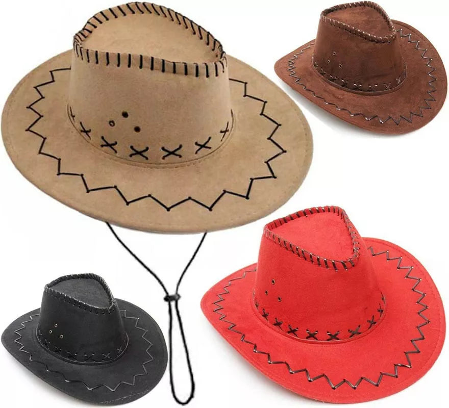 Translation missing: de.Sombrero Vaquero o Cowboy para adultos en varios colores