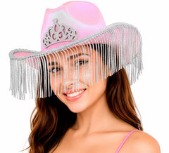 rosa Fransen-Cowboyhut