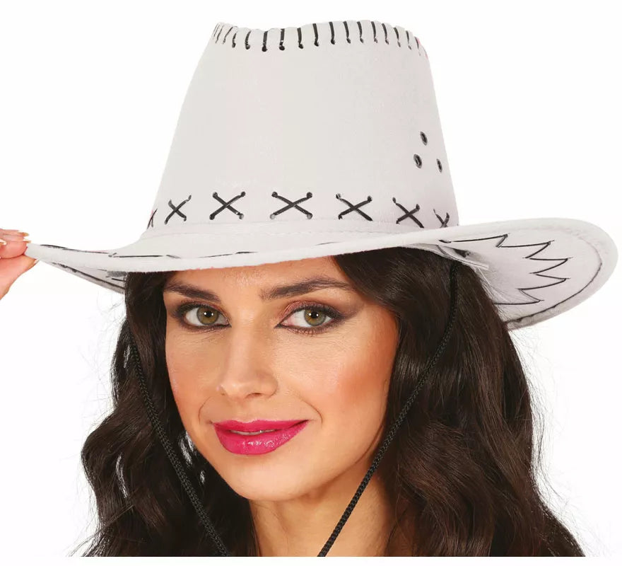 Translation missing: de.Sombrero Vaquero Similpiel en varios colores adulto