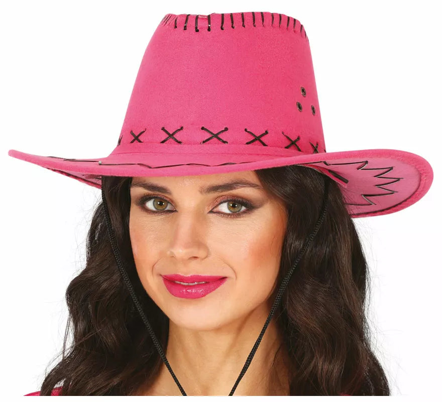 Translation missing: de.Sombrero Vaquero Similpiel en varios colores adulto