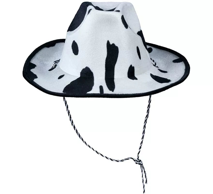 Translation missing: de.Sombrero vaquero terciopelo estampado Vaca