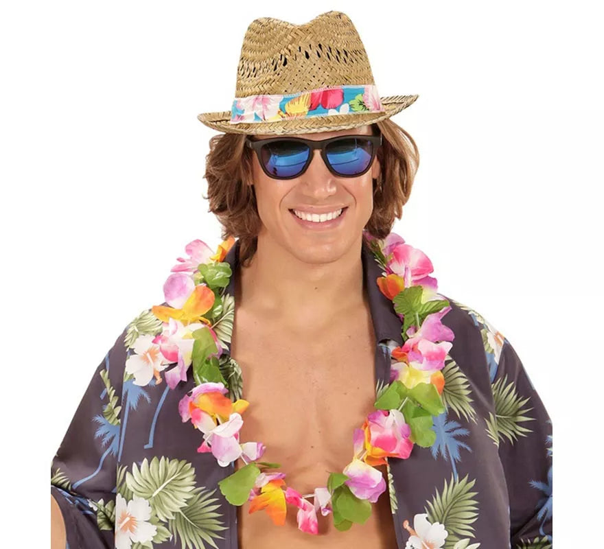 Sombrero Veraniego con Cinta de Flores para adultos