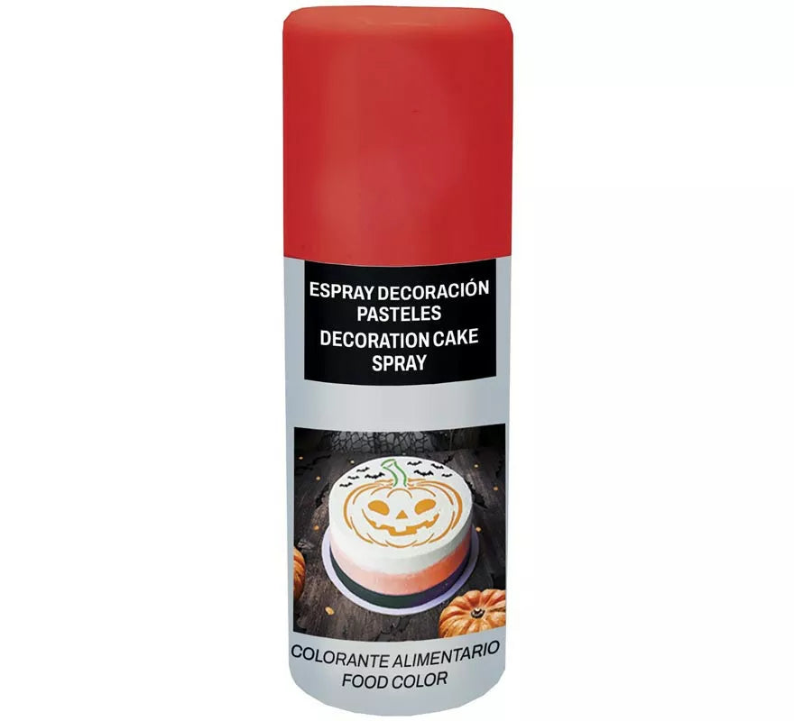Spray Decoración Pasteles rojo 100 ml