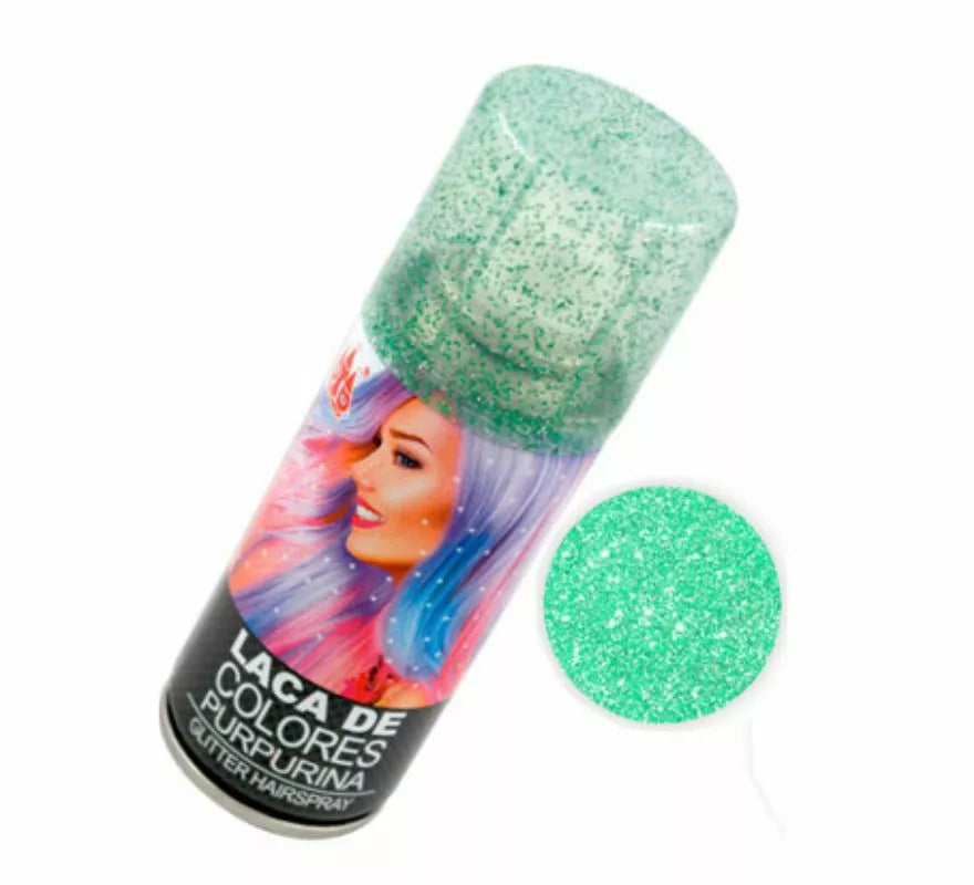 Spray Laca Destellos Purpurina de 100 ml en varios colores