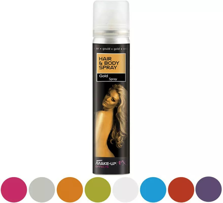 Translation missing: de.Spray Pintura Cuerpo y Cabello fluorescente en varios colores