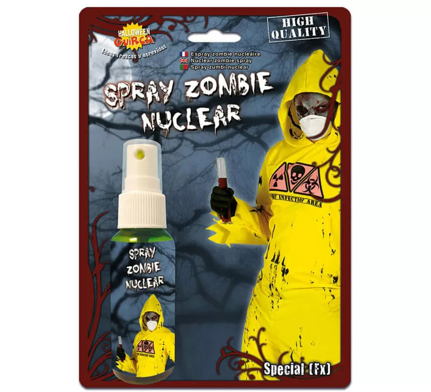 Translation missing: de.Spray Sangre Zombie nuclear de color verde