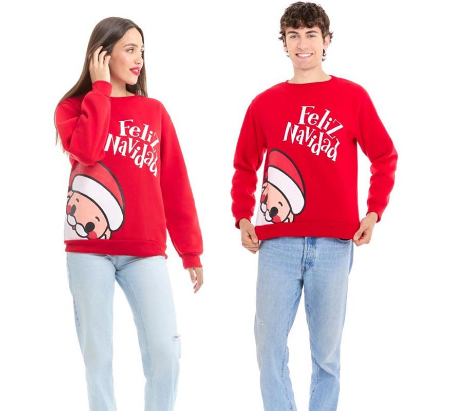 Translation missing: de.Sudadera Feliz Navidad para adulto