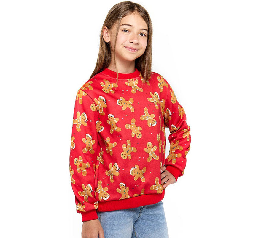 Translation missing: de.Sudadera Galletitas de Jengibre para niños