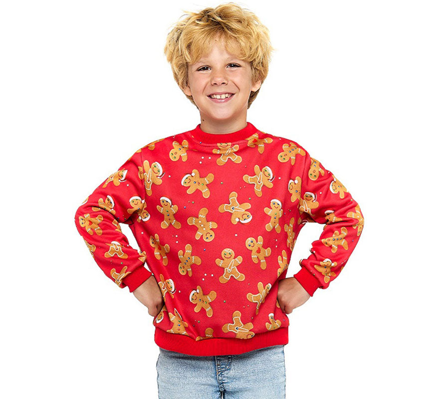 Translation missing: de.Sudadera Galletitas de Jengibre para niños