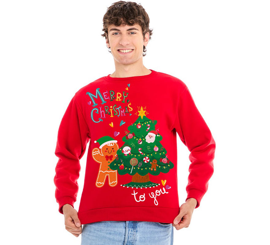 Translation missing: de.Sudadera Merry Christmas para adulto