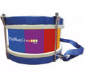 Tambor de Madera Multicolor con Tensores Metálicos