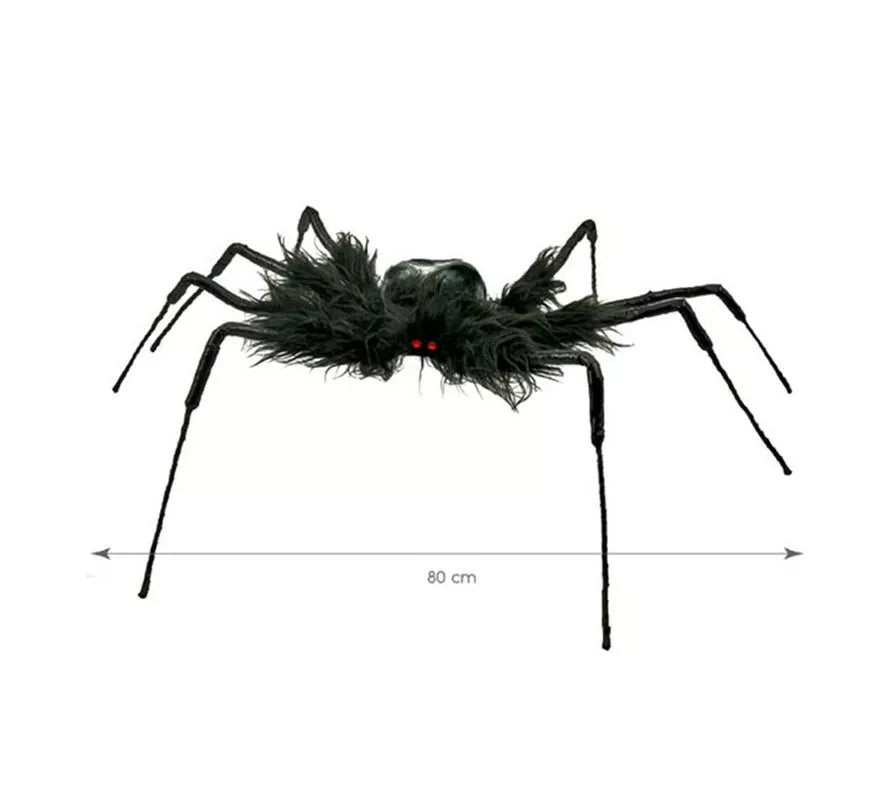 Translation missing: de.Tarántula Peluda Negra de 80 cm