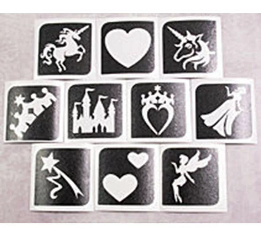 Translation missing: de.Tattoo Temporal Stencil Princess