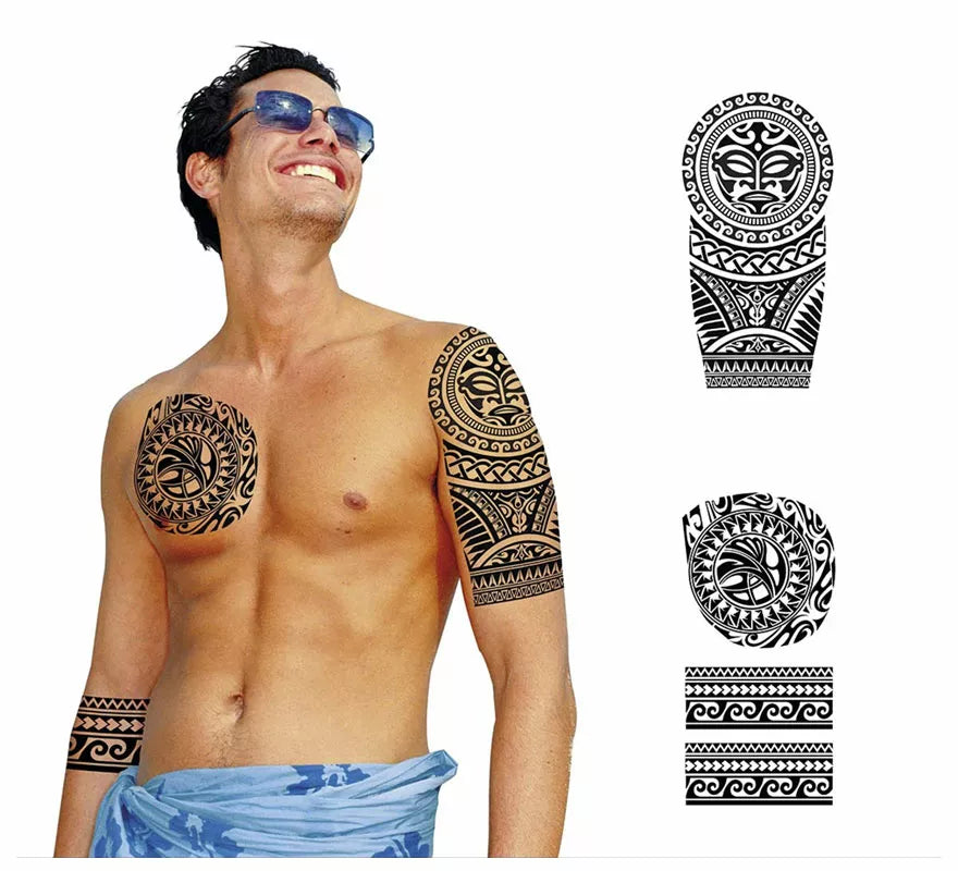 Translation missing: de.Tattoos Negro de Figuras Circulares