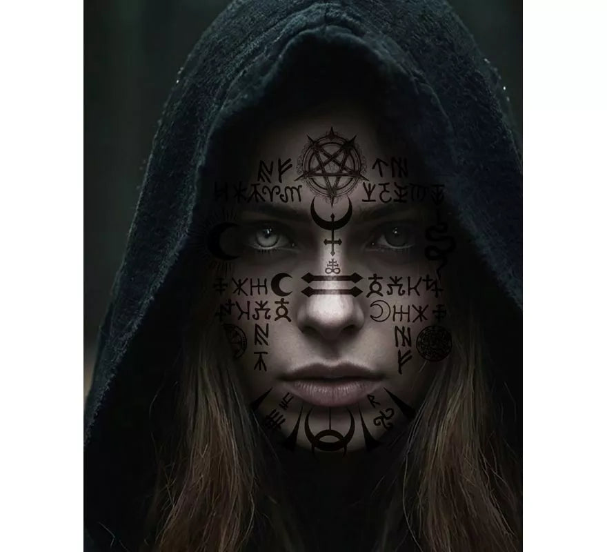Translation missing: de.Tatuaje de Satánico Facial
