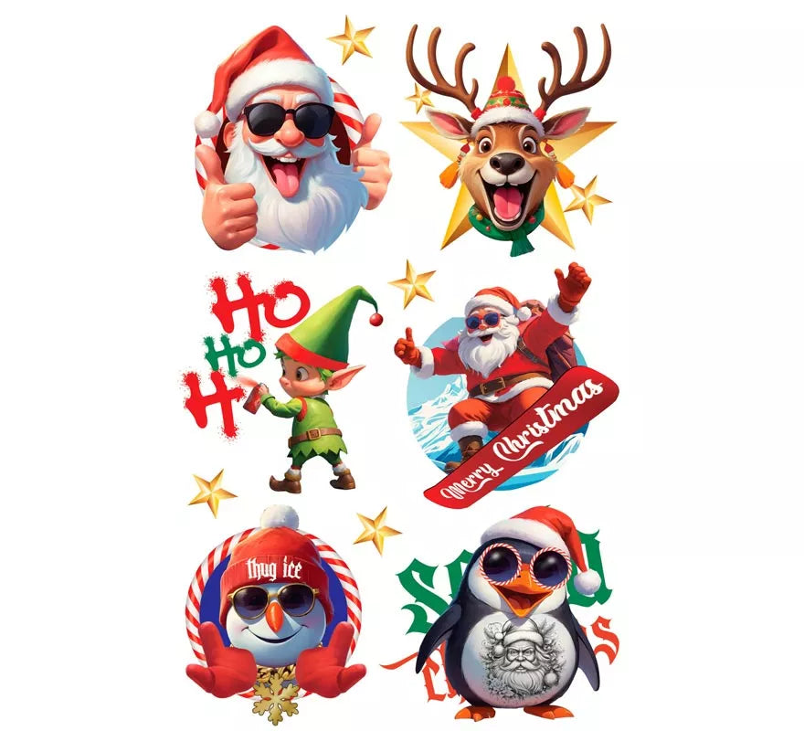 Translation missing: de.Tatuajes de Navidad modelos surtidos