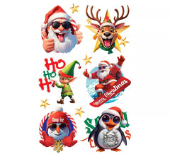 Weihnachtstattoos verschiedene Modelle