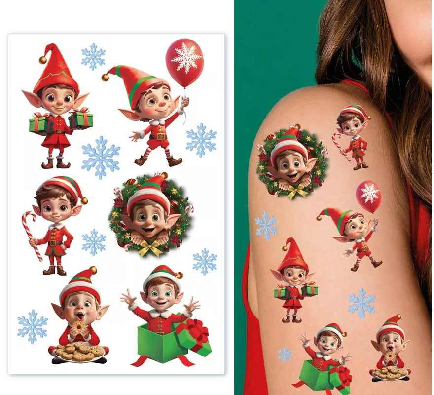 Translation missing: de.Tatuajes Elfos de Navidad